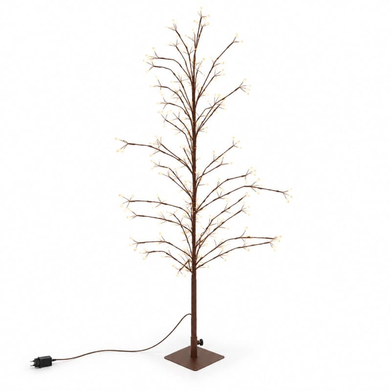 HAGO® LED Lichterbaum 180 cm 480 LEDs warmweiß Leuchtbaum Weihnachtsbaum mit Timer IP44 für deine Weihnachtsdeko – Bild 2