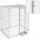 HAGO24 Volierendraht Drahtgeflecht verzinkt Stahl 25x1m 25x25mm 0,9mm Kleintiergehege Tiergehege Abdeckung Schutzgitter Trennwand Vogelvoliere Beetschutz