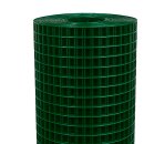 HAGO24 Volierendraht Drahtgeflecht PVC beschichtet...