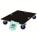 HAGO24 Transportroller 60 x 80 cm Mit Feststellbremse 800...