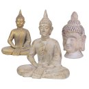 Buddha Statue Skulptur Figur Indien Asien Yoga Meditation...