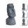 Moai Kopf Skulptur Büste Statue Deko Osterinsel Figur Gartenfigur Rapa Nui Mystik Eyecatcher Sage