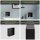 DIY Duschnische 30x30cm schwarz Wandnische Unterputz Montage Edelstahl Duschregal Fliesennische