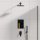 DIY Duschnische 20x30cm Edelstahl Schwarz rahmenlos Unterputz Montage Duschregal Wand Ablage
