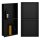 Duschnische 30x60x10cm Schwarz - mit Rahmen Nischenregal rahmenlos Wandregal Regal Ablage Unterputz Montage Edelstahl