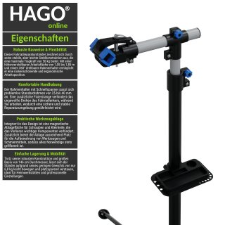 E-Bike Montagestnder Teleskop Reparaturstnder Fahrradhalter 50 kg h,  46,99