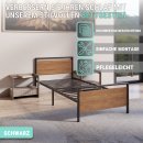 Bettrahmen 90x200cm Gestell Einzelbett Jugendbett...