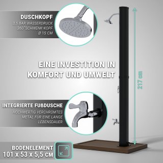 Preisvergleich Für Solardusche Campingdusche Gartendusche Außendusche Bis 60°C Einstellbare