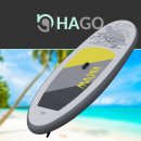Stand Up Paddle-Board MAONA SUP Board Komplettset 308 cm Länge Alu-Paddel Luftpumpe Tragetasche 120 kg