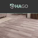 HAGO24 Klebevinylboden 2,23m² Grau Kiefer Bodenbelag Laminat Holzmusterung 2mm Dicke Wasserresistent PVC 16 Planken Feuchtraumgeeignet