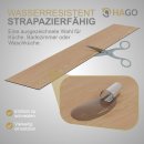 HAGO24 Klebevinylboden 2,23m² Eiche Sundance Braun Bodenbelag Laminat Holzmusterung 2mm Dicke Wasserresistent PVC 16 Planken Feuchtraumgeeignet