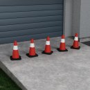 HAGO24 9er Set Warnkegel Verkehrsleitkegel Pylon...