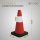 HAGO24 9er Set Warnkegel Verkehrsleitkegel Pylon Hütchen 51cm Absperrkegel Reflektierend Flexibel Witterungsbeständig