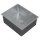 HAGO24 Edelstahl Einbauspüle 50x40cm Silber Küchenspüle Spülbecken Schallschutz Kondensschutz Ablaufgarnitur Siphon