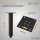 HAGO24 Tischbeine Set 4 Stück Möbelfuß Stahl Industriell 4x4cm höhenverstellbar 30cm Couchtischbank DIY Tischgestell Schraubfüße I-Design