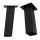 HAGO24 Tischbeine Set 4 Stück Möbelfuß schräg 96° Stahl schwarz 8x8cm 30cm Couchtischbank DIY Tischgestell Schraubfüße