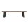 HAGO24 Tischbeine Set 4 Stück Möbelfuß schräg 96° Stahl grau 8x8cm 30cm Couchtischbank DIY Tischgestell Schraubfüße