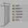 HAGO24 Französischer Balkon Fenstergitter Geländer Edelstahl Stabgeländer 100x90cm Julietbalustrade Scheinbalkon Vorstellbalkon Brüstungsgitter Austrittsbalkon