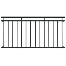HAGO24 Französischer Balkon Fenstergitter Geländer Stahl Stabgeländer Anthrazit 184x90cm Julietbalustrade Scheinbalkon Vorstellbalkon Brüstungsgitter Austrittsbalkon