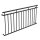 HAGO24 Französischer Balkon Fenstergitter Geländer Stahl Stabgeländer Anthrazit 184x90cm Julietbalustrade Scheinbalkon Vorstellbalkon Brüstungsgitter Austrittsbalkon