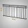 HAGO24 Französischer Balkon Fenstergitter Geländer Stahl Stabgeländer Anthrazit 184x90cm Julietbalustrade Scheinbalkon Vorstellbalkon Brüstungsgitter Austrittsbalkon