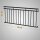 HAGO24 Französischer Balkon Fenstergitter Geländer Stahl Stabgeländer Schwarz 184x90cm Julietbalustrade Scheinbalkon Vorstellbalkon Brüstungsgitter Austrittsbalkon