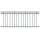 HAGO24 Französischer Balkon Fenstergitter Geländer Edelstahl Stabgeländer 225x90cm Julietbalustrade Scheinbalkon Vorstellbalkon Brüstungsgitter Austrittsbalkon