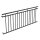 HAGO24 Französischer Balkon Fenstergitter Geländer Stahl Stabgeländer Anthrazit 225x90cm Julietbalustrade Scheinbalkon Vorstellbalkon Brüstungsgitter Austrittsbalkon