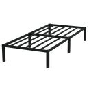 HAGO24 Bettgestell 90x200cm Einzelbett Stahlrahmen...
