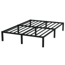 HAGO24 Bettgestell 140x200cm Einzelbett Stahlrahmen...