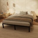 HAGO24 Bettgestell 160x200cm Einzelbett Stahlrahmen...