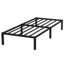 HAGO24 Bettgestell 90x200cm Einzelbett Stahlrahmen...
