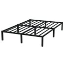 HAGO24 Bettgestell 140x200cm Einzelbett Stahlrahmen...