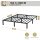 HAGO24 Bettgestell 160x200cm Einzelbett Stahlrahmen Lattenrost Anthrazit 24cm Höhe Pulverbeschichtet Gästebett Jugendbett Metallrahmen