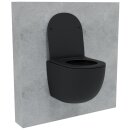 HAGO24 Hänge WC Spülrandlos Tornadospülung...