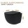 HAGO24 2in1 Hänge WC Bidet Tornadospülung Spülrandlos Softclose Duroplast WC Sitz Kurz Lotuseffekt Abnehmbar Keramik Kurzausführung Schwarz 49cm