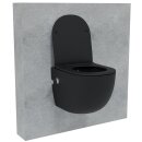 HAGO24 2in1 Hänge WC Bidet Tornadospülung...