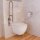 HAGO24 Klappbarer WC Haltegriff Edelstahl klappbar Aufstehhilfe Stützgriff Badhalterung Seniorenhilfe Barrierefrei Griffhilfe Toilette 200kg