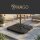HAGO24 Schirmständerplatten 4er Set Sonnenschirmständer Gewichtsplatten Schirmfuß Beschwerung Kreuzständer Balkon Terrasse HDPE Kunststoff befüllbar Sand Wasser bis 80kg