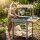 HAGO24 Matschküche Spielküche Kinderküche Sandküche Holz Zubehör Outdoor Garten Terrasse herausnehmbar Spüle