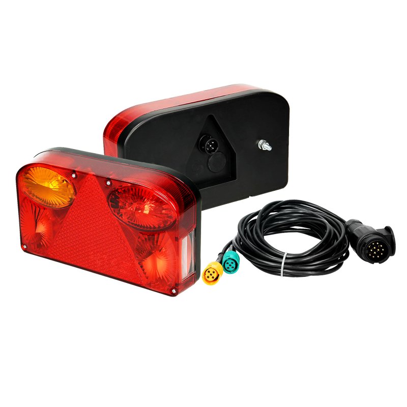 12 V Universal LED Anhänger Rücklichter, Brems Stopp Backup Blinker Mit